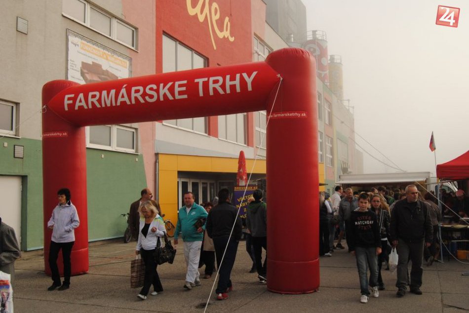 Farmárske trhy v Žiline