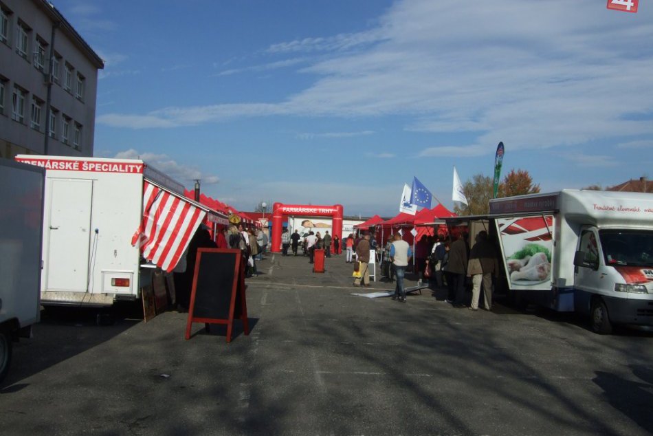 Farmárske trhy vo Zvolene