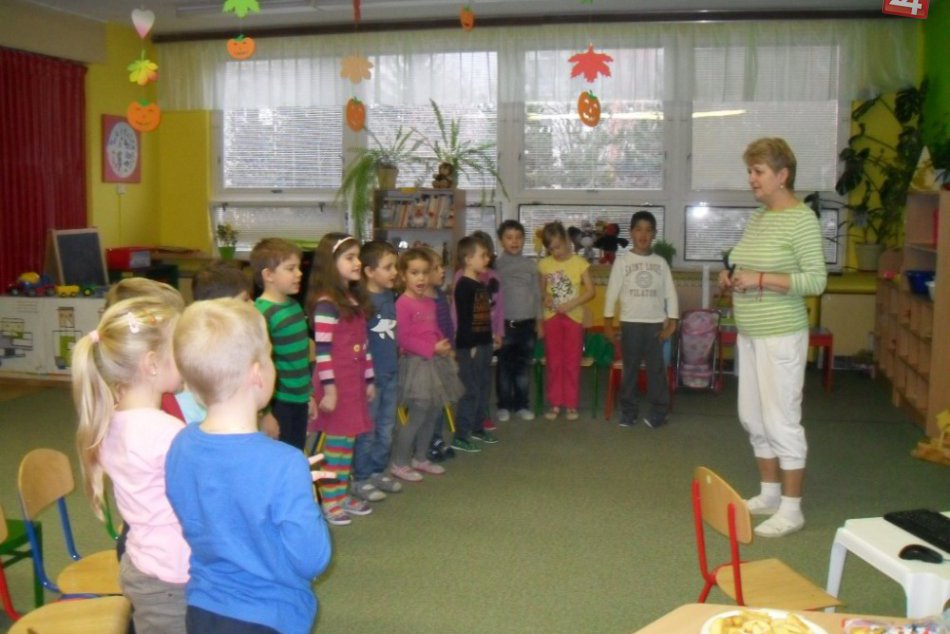 Deti z materskej škôlky na Kyjevskej ulici už pracujú na interaktívnej tabuli