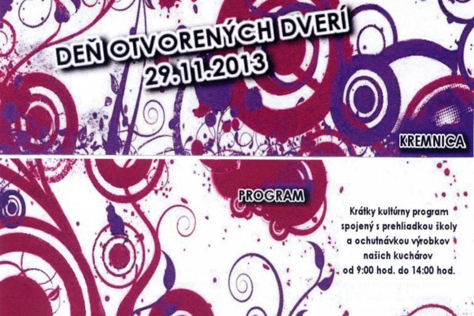 Deň otvorených dverí: Stredné školy pre žiakov so sluchovým postihnutím v Kremni