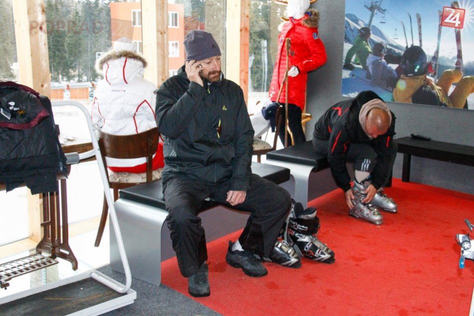 Tenisová lyžovačka na Štrbskom Plese