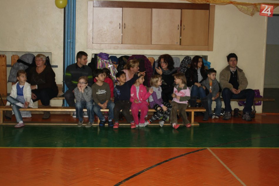 Malí škôlkári museli splniť niekoľko úloh, aby boli odmenení