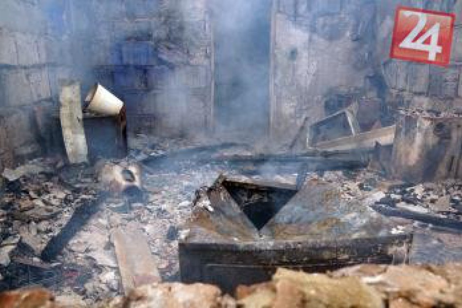 Požiar rodinného domu v okrese Michalovce!