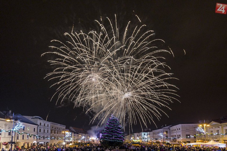 Na novoročný ohňostroj sa prišlo pozrieť 3000 ľudí!