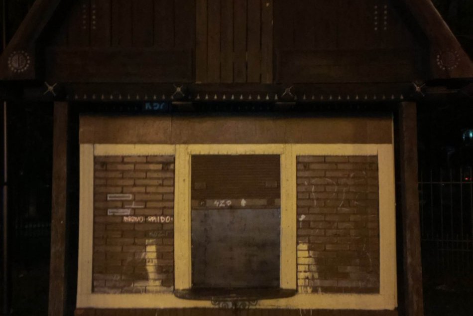 Bývalý stánok s občerstvením pri Mestskom parku