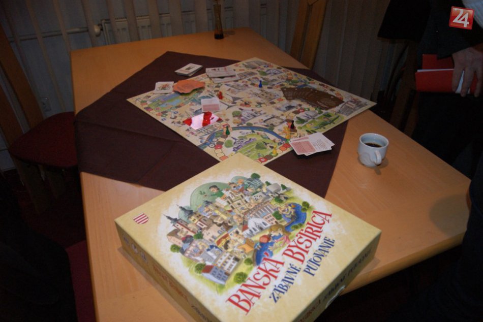 Zábavné putovanie Banskou Bystricou - spoločenská hra