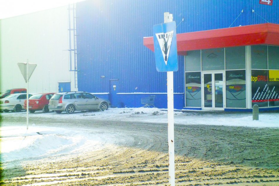 Značka v Prešove hore nohami