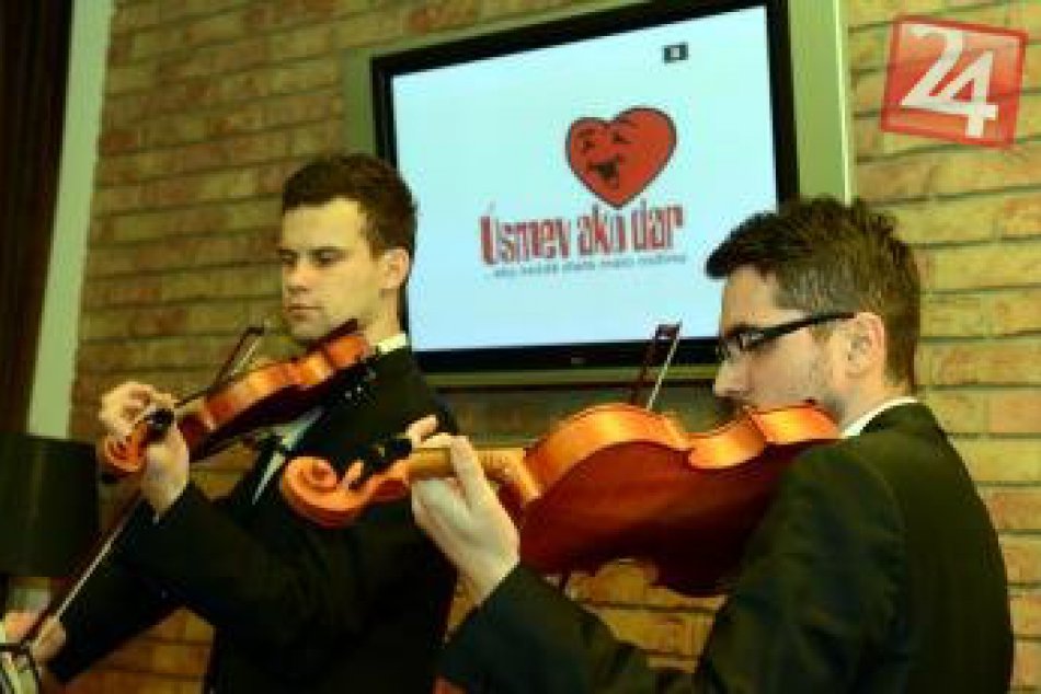 Odovzdávanie ocenení organizácie Úsmev ako dar v Košiciach