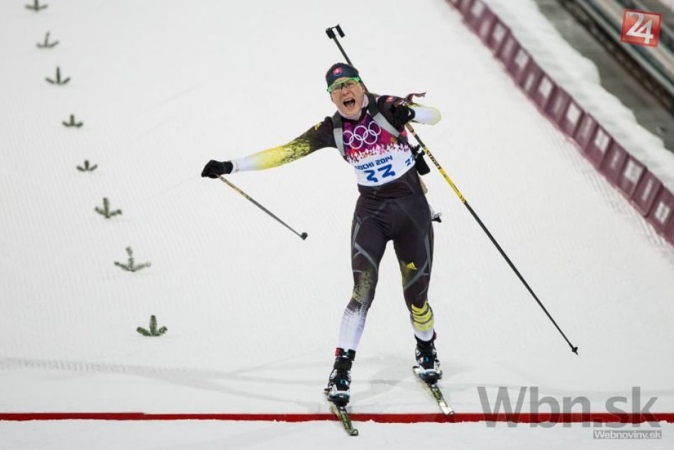 Anastasia Kuzminová získala v Soči zlatú olympijskú medailu