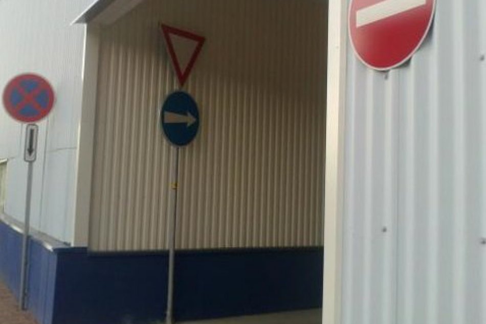 Kuriózny výjav v Žiline