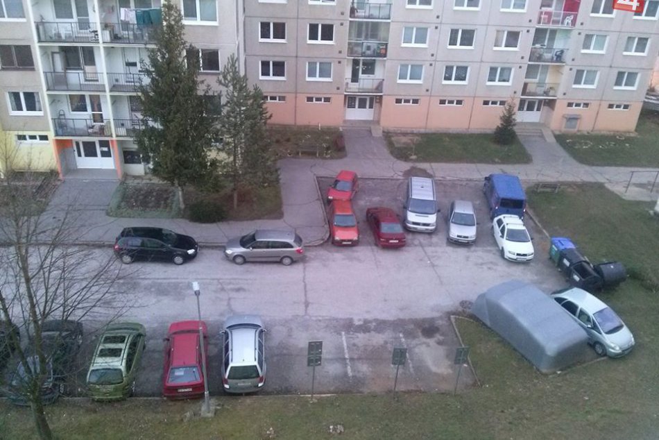 Parkovanie na sídlisku Juh