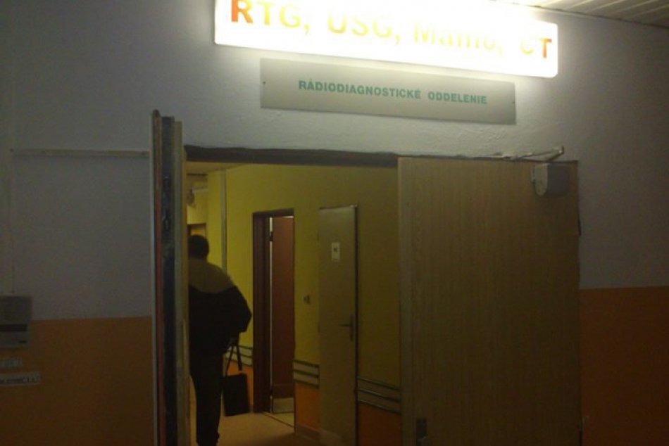 Zrekonštruovaná čakáreň na Rtg oddelení