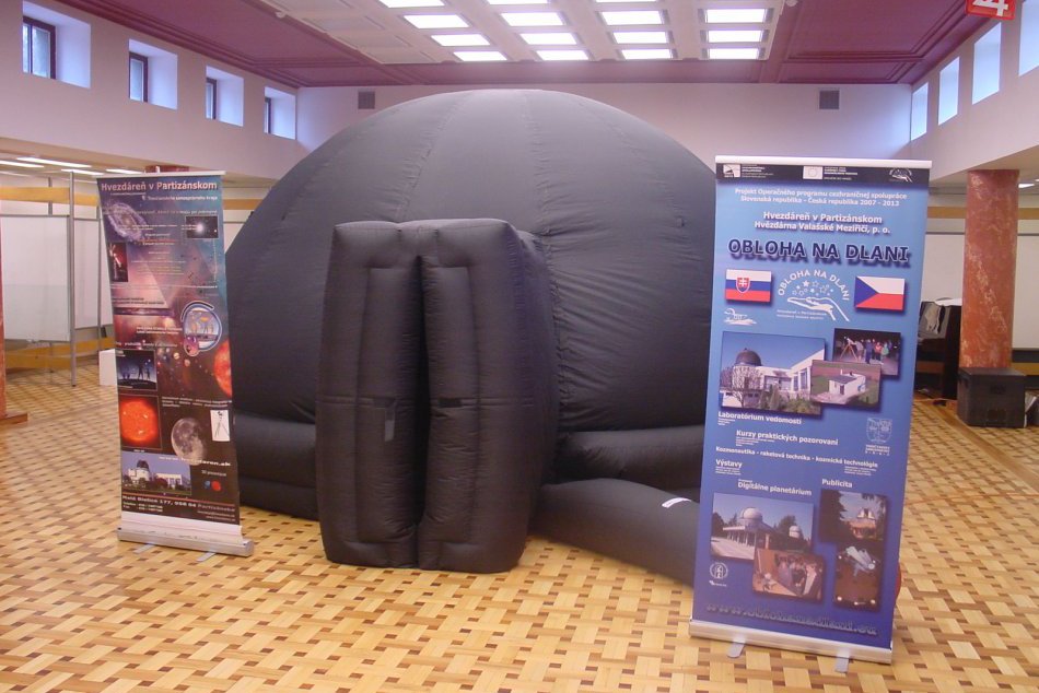 Digitálne planetárium v Liptovskom múzeu