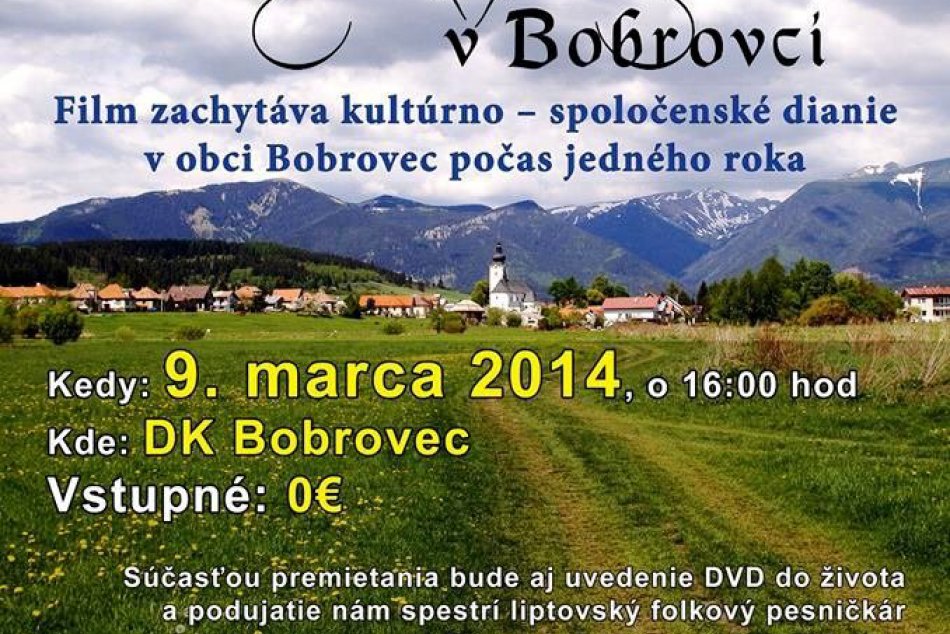 366 DNÍ V BOBROVCI plagát