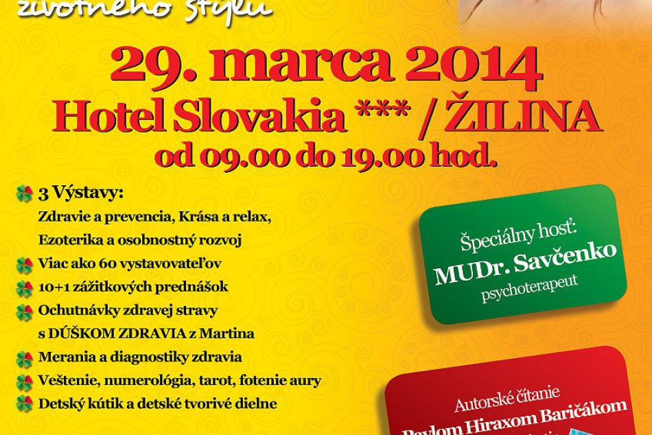 Harmónia tela, duše a myšlienok prichádza aj do Žiliny!