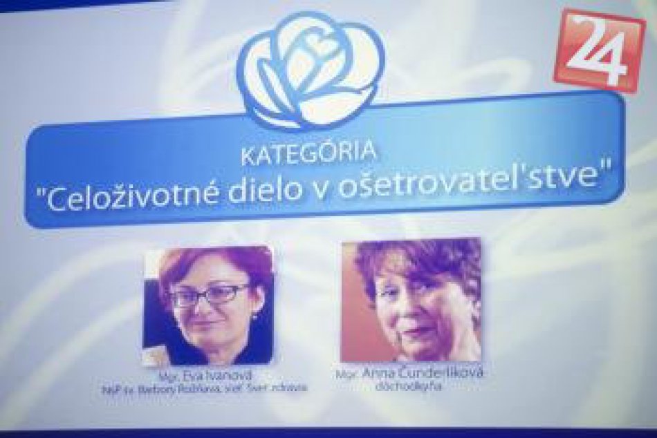 Cenu za celoživotné dielo si odniesla Zvolenčanka Anna Čunderlíková