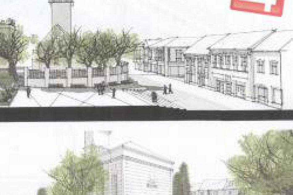 vizualizácie námestia v Poprade