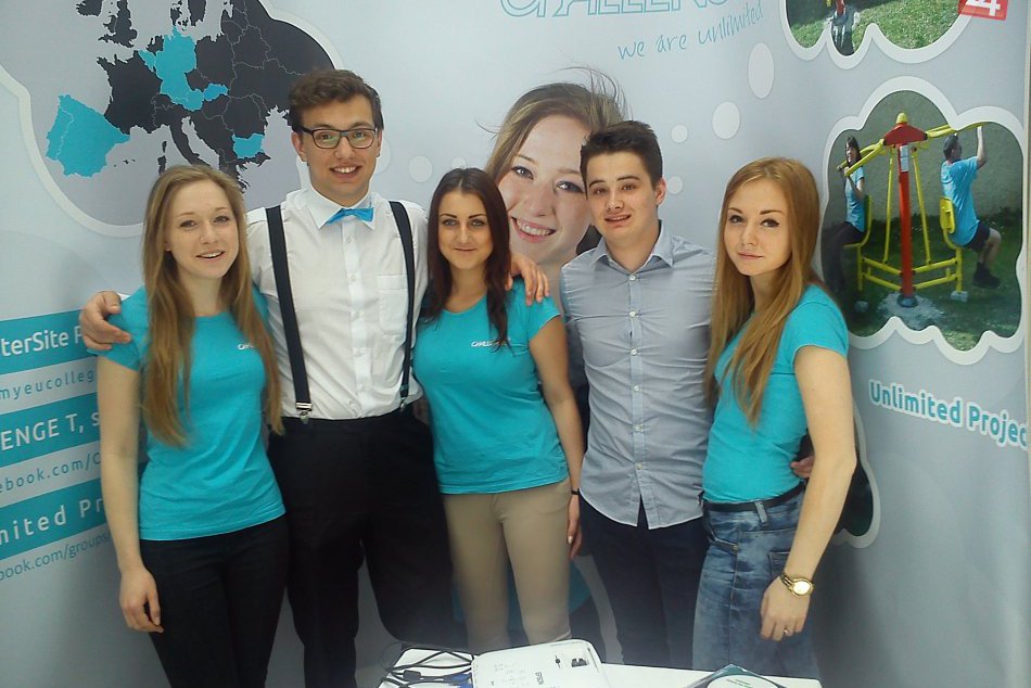 š.s. Challenge T z gymnázia v Tisovci na Veľtrhu študentských spoločností