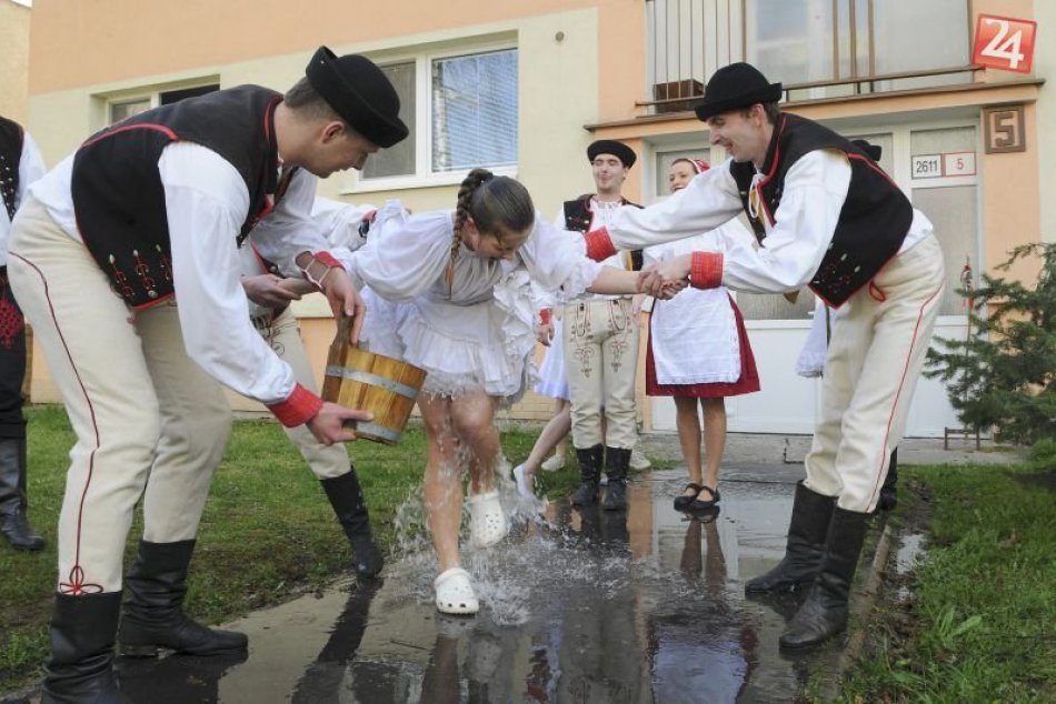 Veľkonočná oblievačka v Poprade