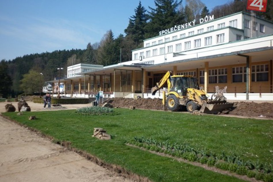 Luhačovický kúpeľný areál sa mení pred očami