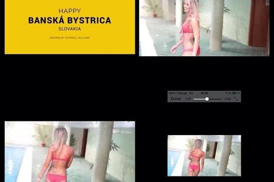 V banskobystrickom happy videu Zvolenčanka Beba