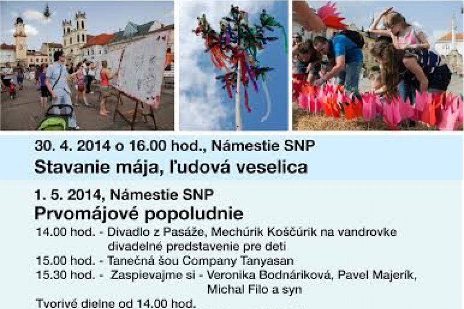 Bystrické námestie opäť rozkvitne: Pod májkami si budú vyznávať páriky svoju lás