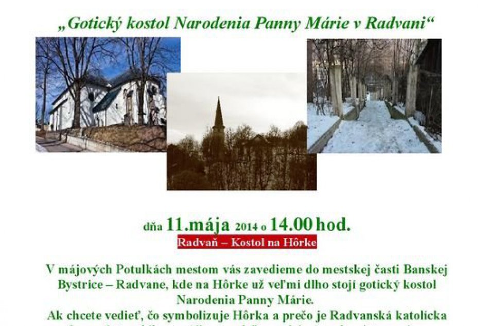 Májové potulky mestom: Bystričanom priblížia starobylú mestskú pamiatku