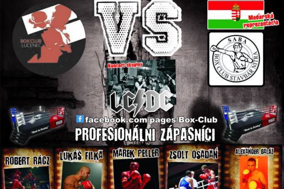 Plagát Box and Rock Night