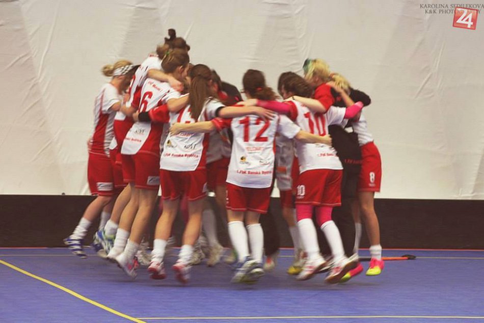 Najlepšia banskobystrická florbalistka Alena Martinková