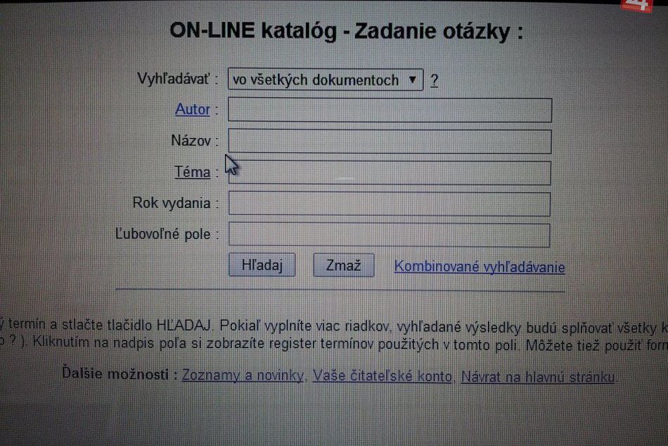 Online katalóg
