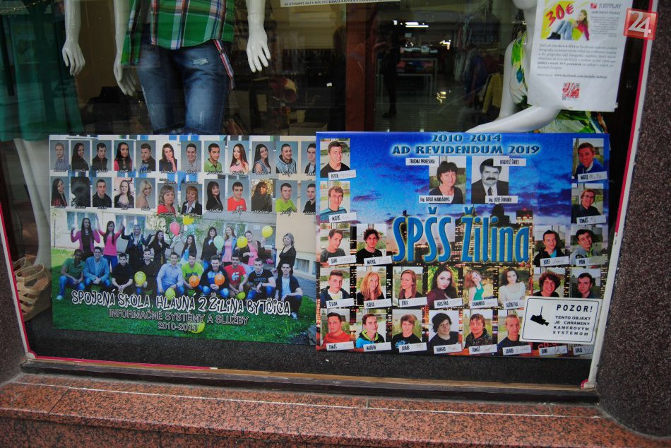 Maturitné tablá á la Žilina