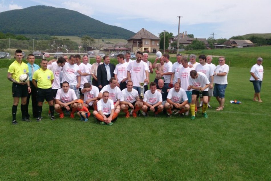 Titul si vybojovali futbalisti z Rudnej