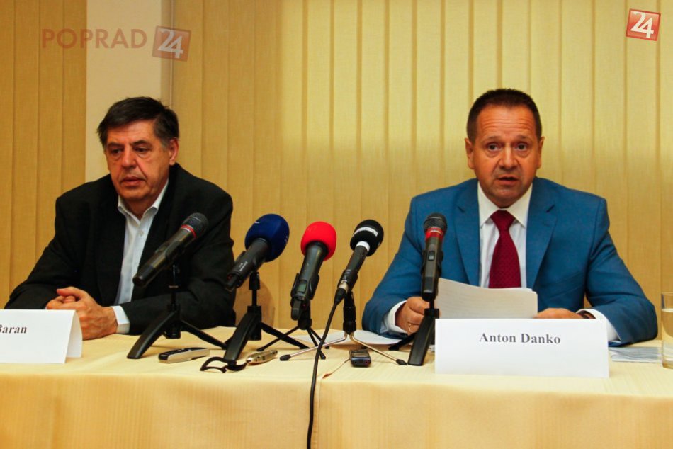 Tlačová konferencia Danko-Baran