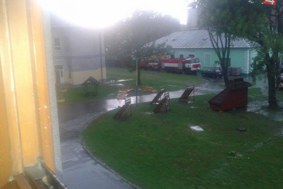 Košice čelili vyčíňaniu divokej búrky