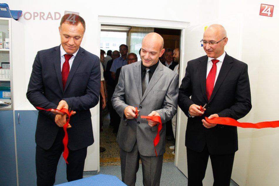 Otvorenie nového urologického oddelenia v Nemocnici Poprad