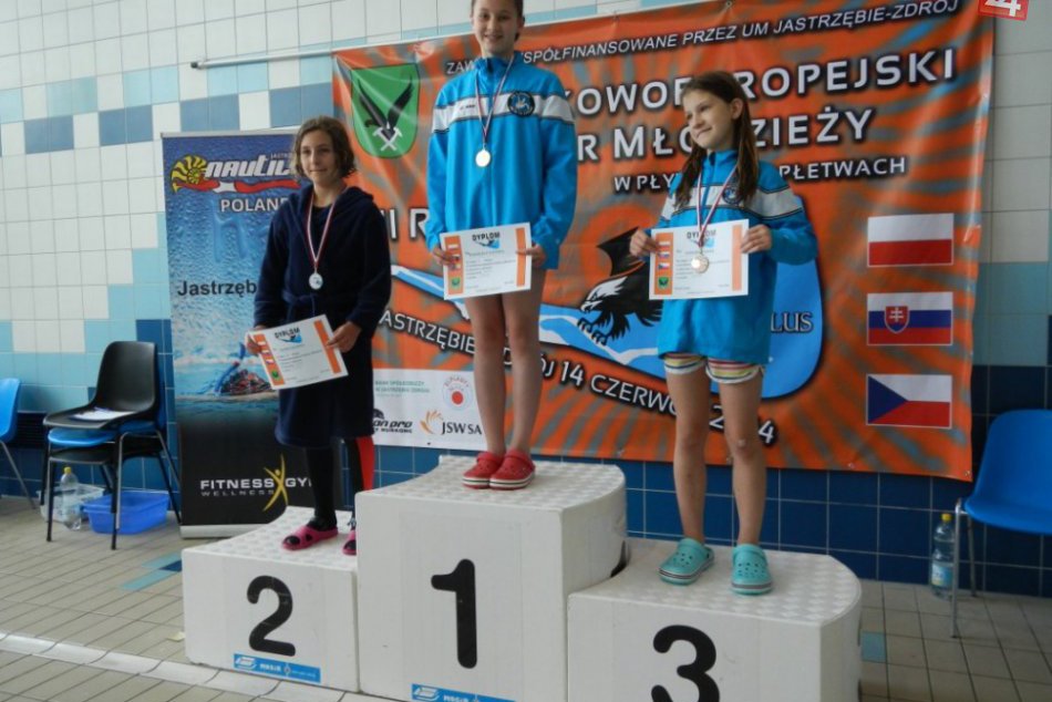 Cenné body plavcov Carety v Poľsku