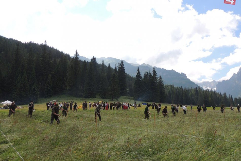 Takto sa kosili lúky v Bielovodskej doline