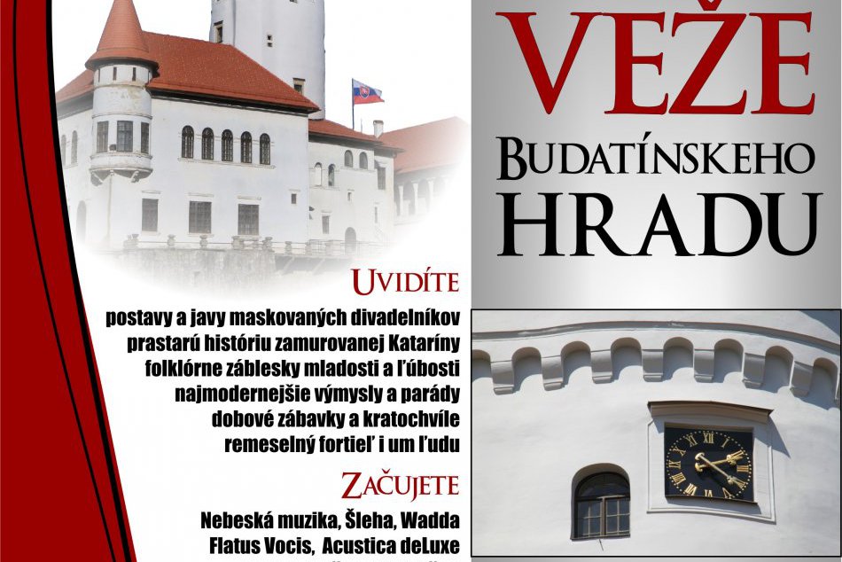 Slávnostný program otvorenia Budatínskej veže po jej rekonštrukcii