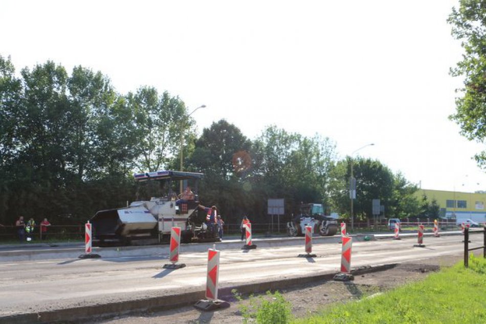 Kruhový objazd na Sobraneckej a Humenskej ceste