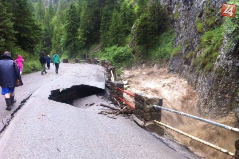 Katastrofou poznačená Terchová a Vrátna