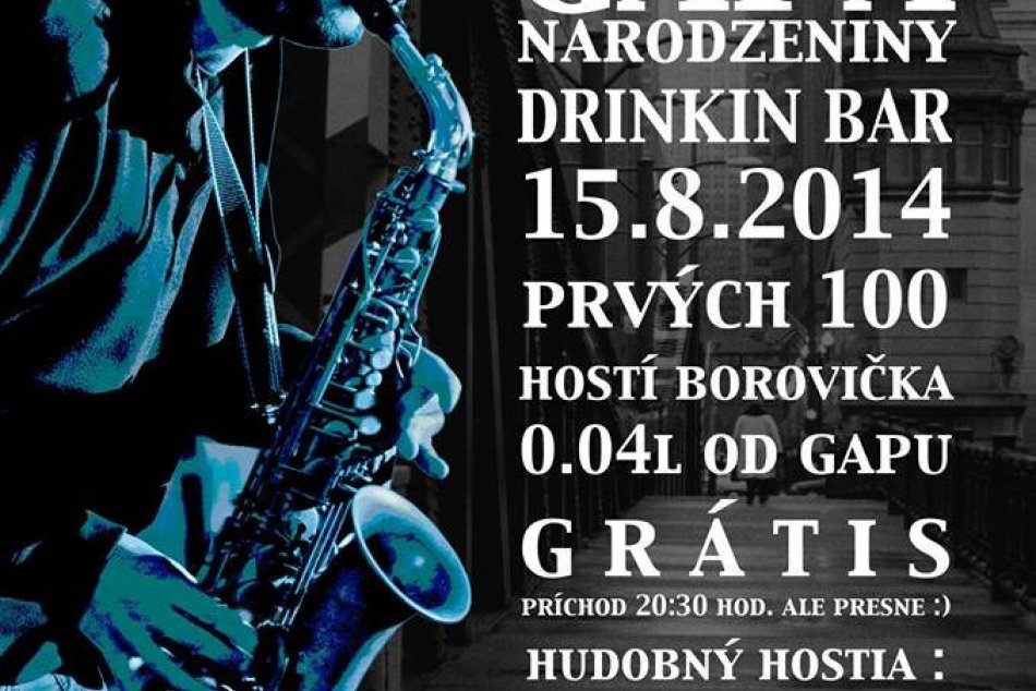 Saxafonista Gapa pozýva fanúšikov: V Prešove prvých sto ľudí čaká odmena!