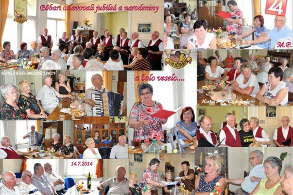 Klub Bôbarov oslavoval jubileá