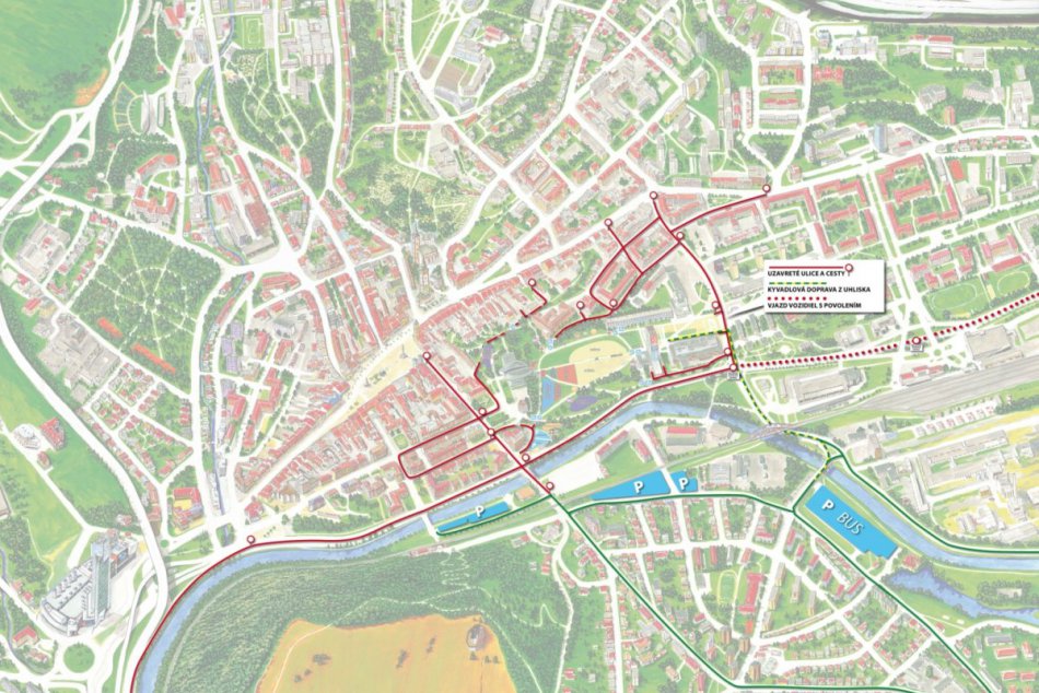 Oslavy SNP so sebou prinesú viaceré dopravné obmedzenia v Bystrici