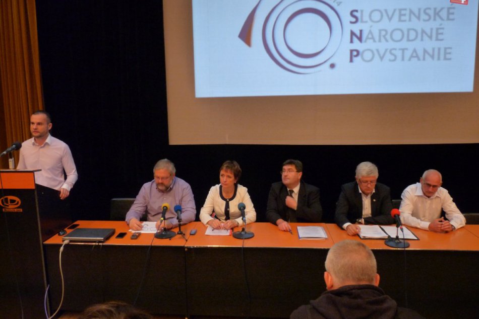 Tlačová beseda k jubilejným oslavým výročia SNP