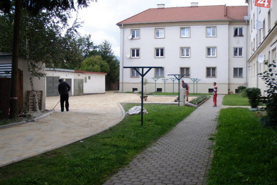 Kolaudácia vnútrobloku na ulici Dominika Tatarku