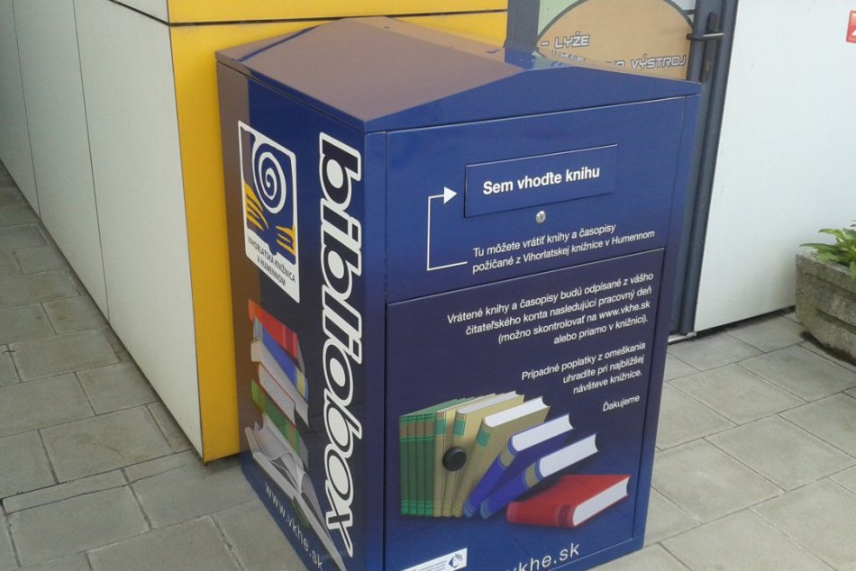 Zaujímavá novinka z knižnice: Knihy môžete vrátiť, aj keď je zatvorené