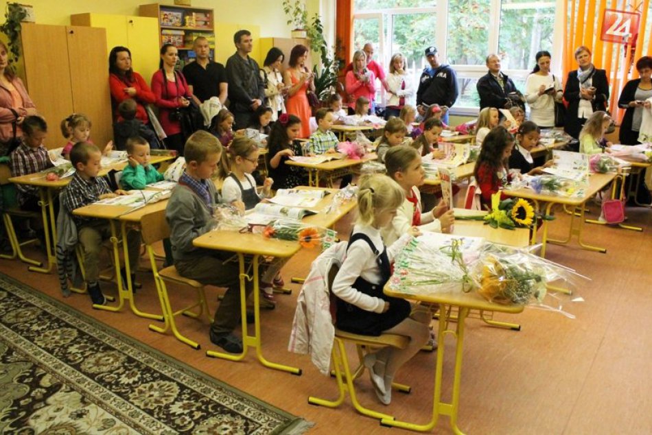 Prvý školský deň pre prváčikov