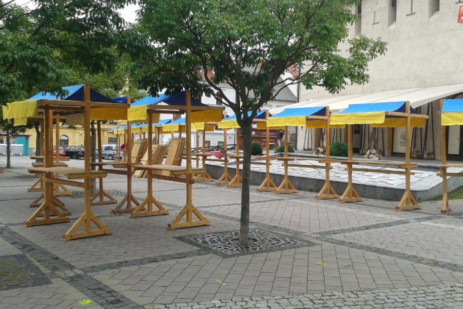 Prípravy obchodníkov na 357. Radvanský jarmok