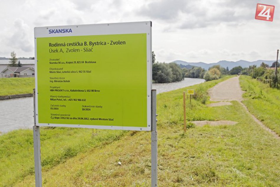Cyklotrasa spojí Zvolen s BanskouBystricou