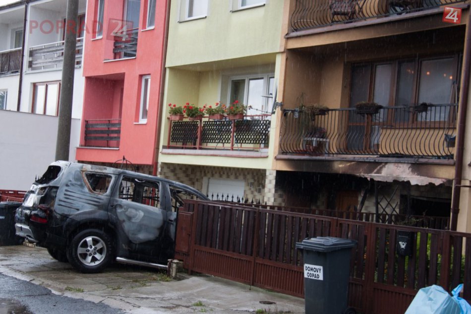 Ničivý požiar vo Veľkej: Horelo auto, oheň zasiahol aj dom!